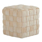 Square Braided Ottoman - - Furniture Home Direct