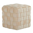 Square Braided Ottoman - - Furniture Home Direct