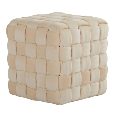 Square Braided Ottoman - - Furniture Home Direct