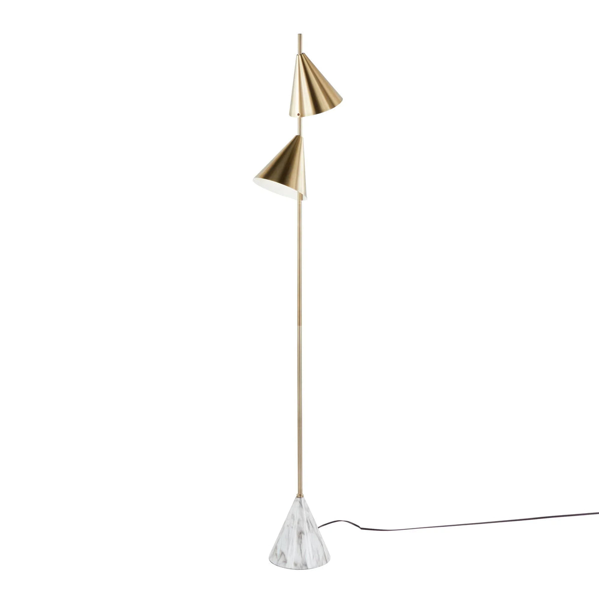 Cone - Contemporary Contemporary Design Floor Lamp - Furniture Home Direct