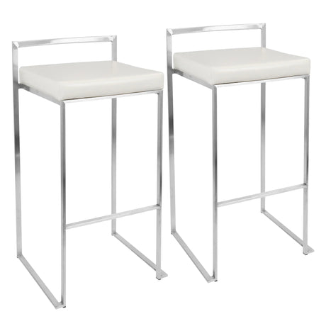 Fuji - Contemporary Stackable Design Barstool - Furniture Home Direct
