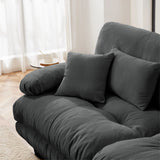 Modular Chenille Sofa - Gray - Furniture Home Direct