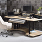 Eleazar - Music Recording Studio Desk - Wood - Furniture Home Direct