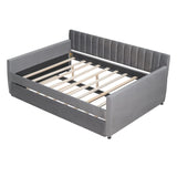 Upholstered Daybed With Slat Support - Furniture Home Direct