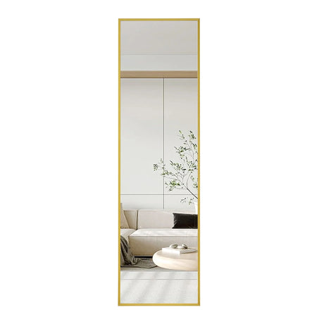 4th Generation Frame Wall Mounted Full Body Mirror For Bathroom And Bedroom - Transparent - Furniture Home Direct