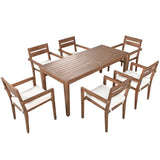 7 Piece Outdoor Dining Set - Furniture Home Direct