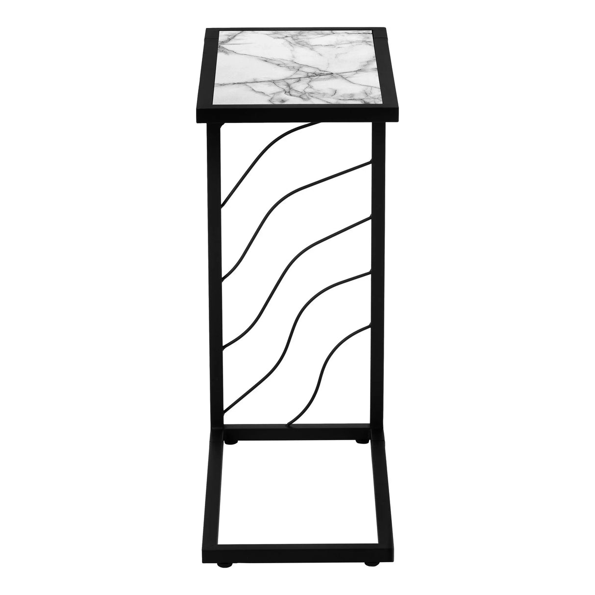 Accent Table, C - Shaped, Contemporary & Modern Convenient Design - Furniture Home Direct