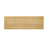 Console Table With Two Drawers Geometric Design Natural - Furniture Home Direct