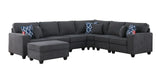 Cooper - Sectional Sofa With Ottoman And Cupholder - Furniture Home Direct