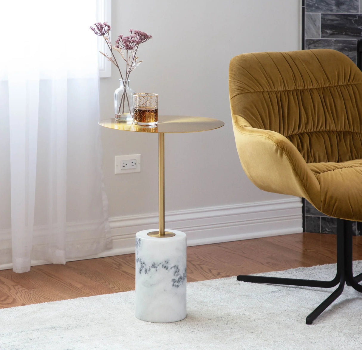 Symbol - Contemporary Side Table - Furniture Home Direct