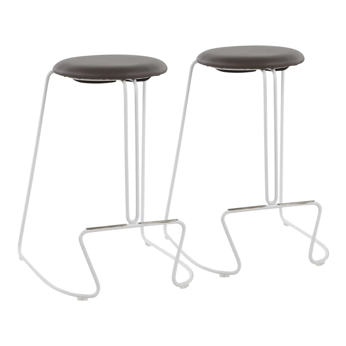 Finn - Contemporary Counter Stool (Set of 2) - Furniture Home Direct