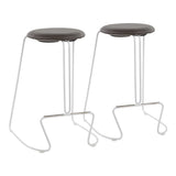 Finn - Contemporary Counter Stool (Set of 2) - Furniture Home Direct