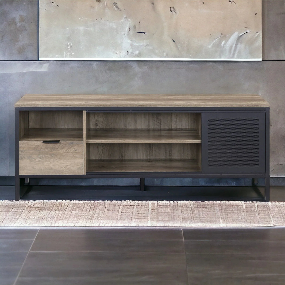 Nantan - Rustic TV Stand - Furniture Home Direct