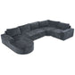 U-Shaped Oversized Modular Cloud Sectional Sofa With Deep Seat For Living Room - Furniture Home Direct
