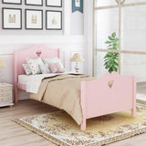 Platform Bed With Slat Support And Headboard And Footboard - Furniture Home Direct