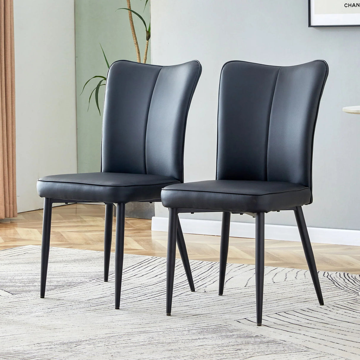 Minimalist Style Minimalist Dining Chairs With Metal Legs - Furniture Home Direct