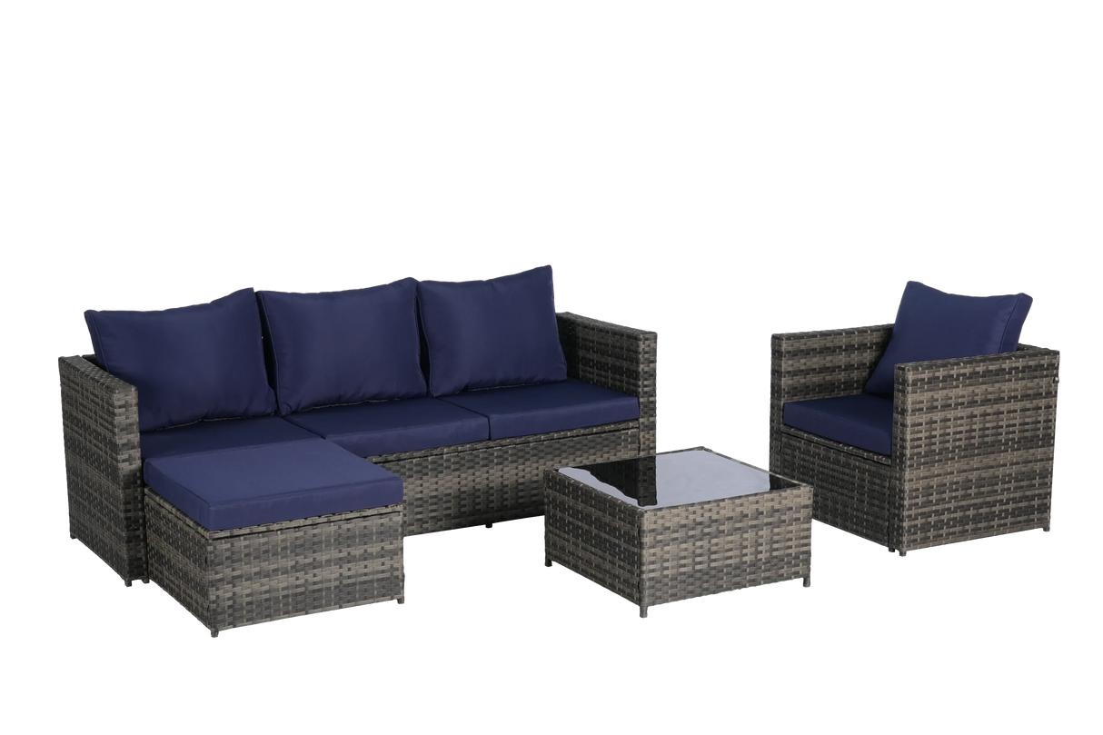 6 Piece Outdoor Patio Set - Furniture Home Direct