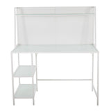 Geo - Tier Contemporary Desk - Furniture Home Direct