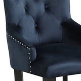 Varian II - Side Chair - Dark Navy - Furniture Home Direct