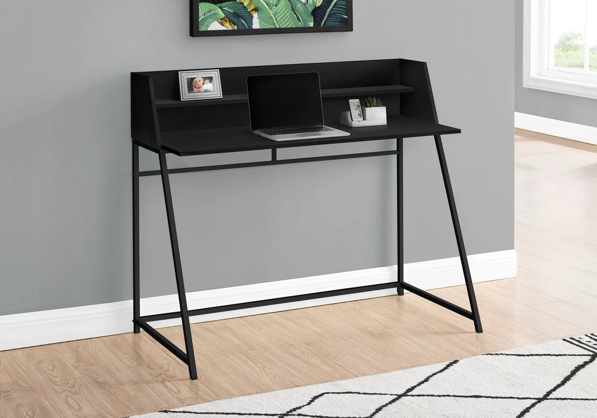 Computer Desk For Home Office Laptop, Storage Shelves, Contemporary & Modern - Furniture Home Direct