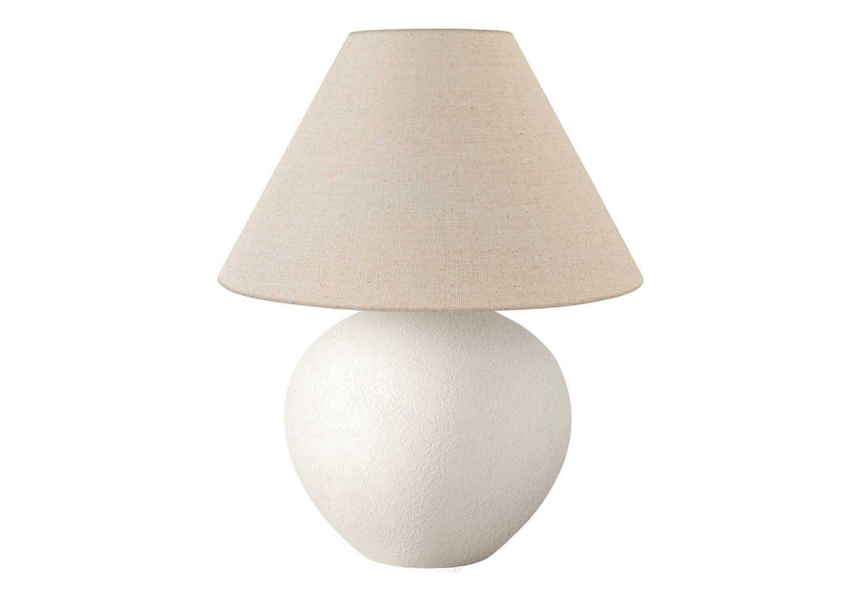 Lighting, Table Lamp Contemporary - Cream - Furniture Home Direct