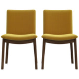 Laura - Mid-Century Modern Solid Wood Dining Chair (Set of 2) - Furniture Home Direct