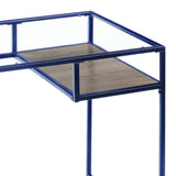 Yasin - Glass Top Writing Desk - Furniture Home Direct