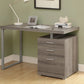 Computer Desk Left Right Set-Up Storage Drawers For Home Office - Furniture Home Direct
