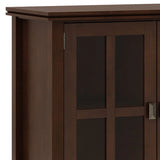 Artisan - Handcrafted Wide 4 Door Storage Cabinet - Furniture Home Direct