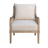 Lily Pond - Accent Chair With Removable Back Cushion - Beige / Natural - Furniture Home Direct