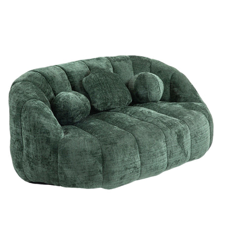 Bean Bag Lazy Sofa Durable Comfort Lounger High Back Bean Bag Chair Couch - Furniture Home Direct