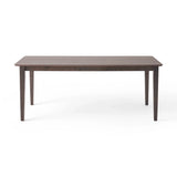 Farmhouse Charm Dining Table With Square Leg