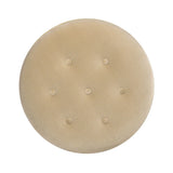 Yolanda - Round Upholstered Accent Ottoman - Furniture Home Direct