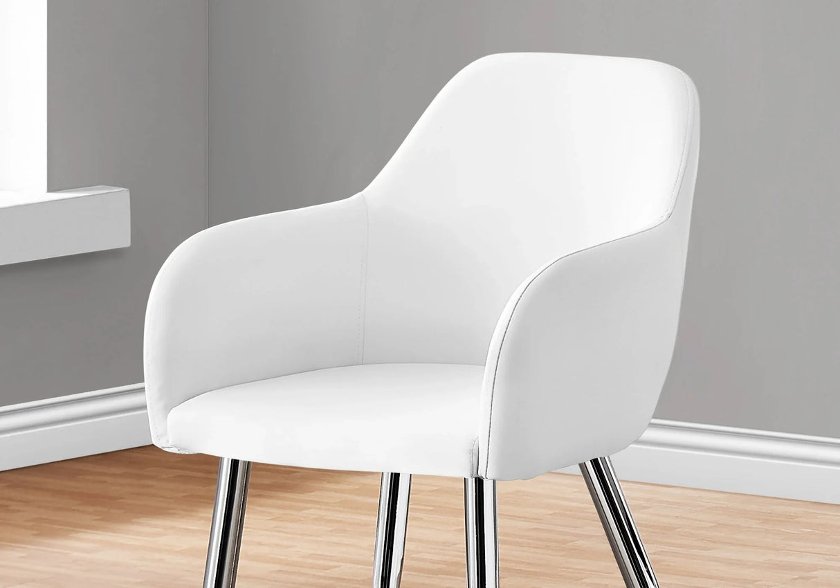 Dining Side Chair, Upholstered For Dining Room, Contemporary & Modern (Set of 2) - Furniture Home Direct