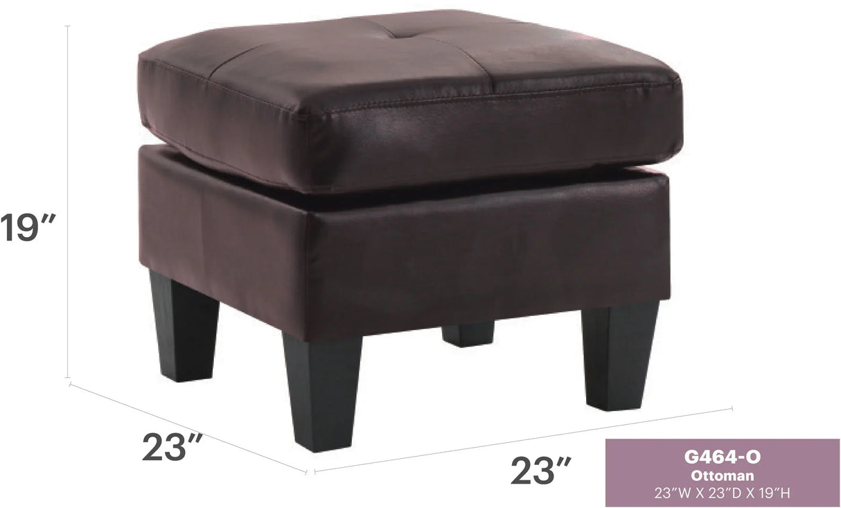 Casual Ottoman For Stylish Spaces - Furniture Home Direct