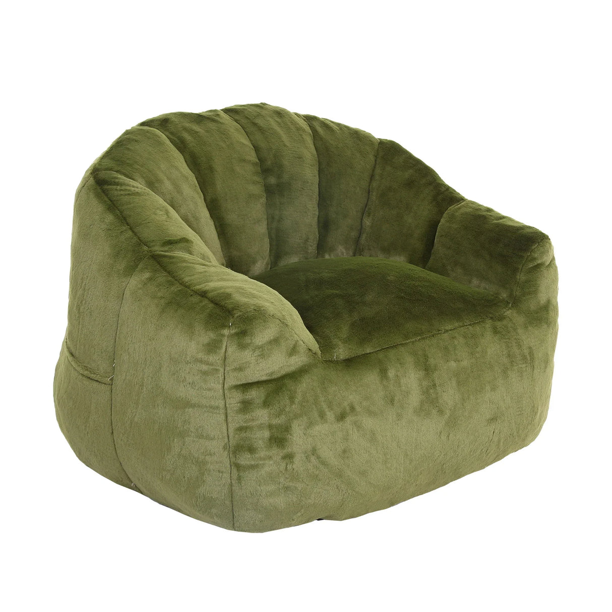 Beanbag Chair, Beanbag Sofa Chair With Armrests Stuffed High Density Foam - Furniture Home Direct