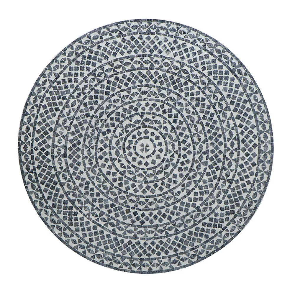Unique Capiz Coffee Table & Pedestal Base - Furniture Home Direct