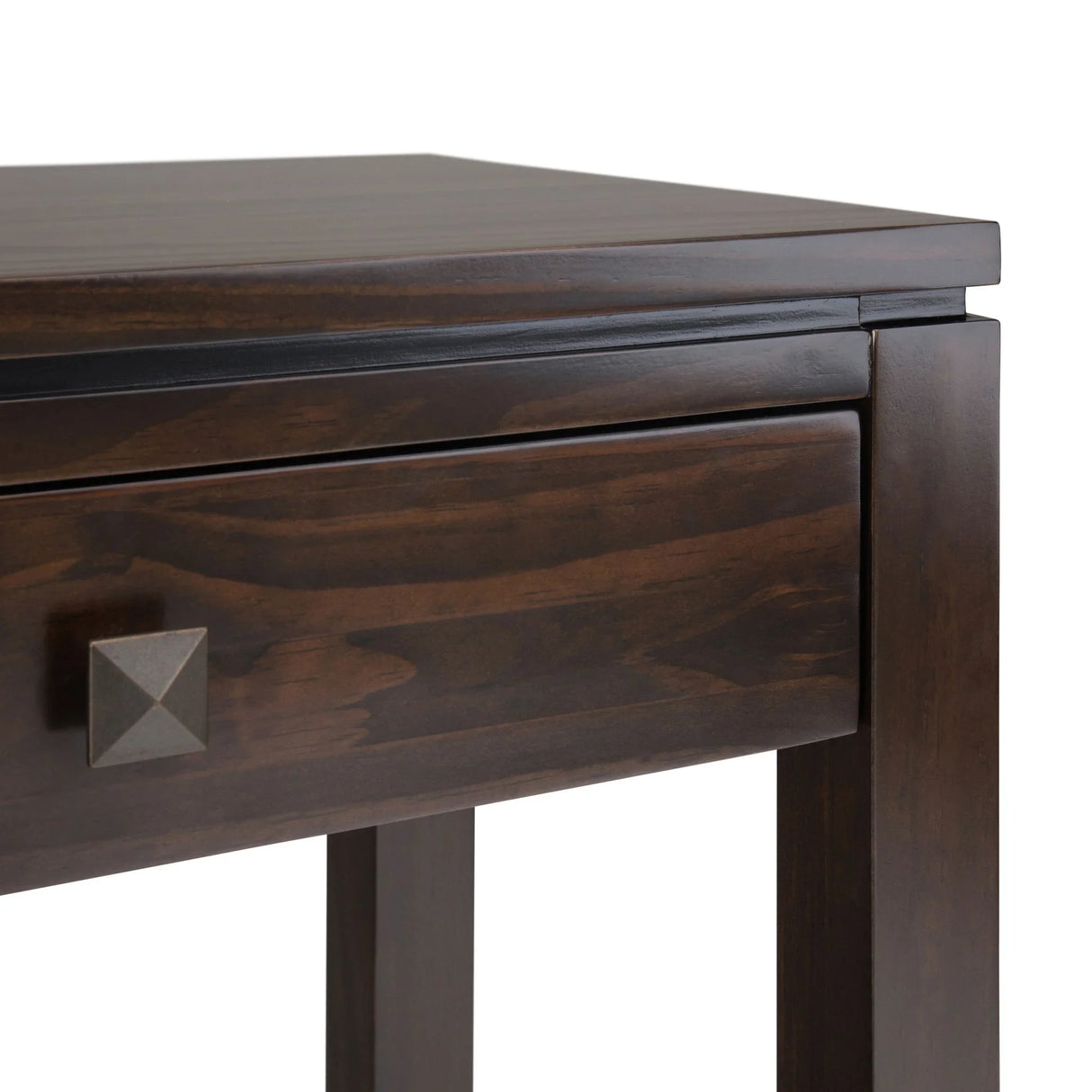 Cosmopolitan - Wide Console Sofa Table - Mahogany Brown - Furniture Home Direct