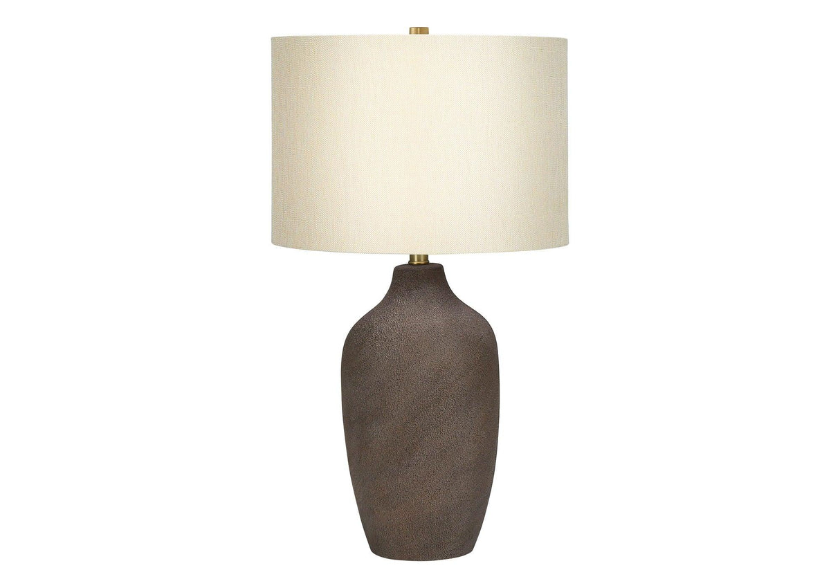 Lighting, Table Lamp, Ceramic, Resin, Contemporary - Gray - Furniture Home Direct
