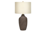 Lighting, Table Lamp, Ceramic, Resin, Contemporary - Gray - Furniture Home Direct