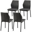 Dining Chairs Living Room Chair Modern Kitchen Armless Side Chair With Metal Legs - Furniture Home Direct