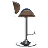 Marana - Multifunctional Handcrafted Bentwood Adjustable Swivel Bar Stool - Furniture Home Direct