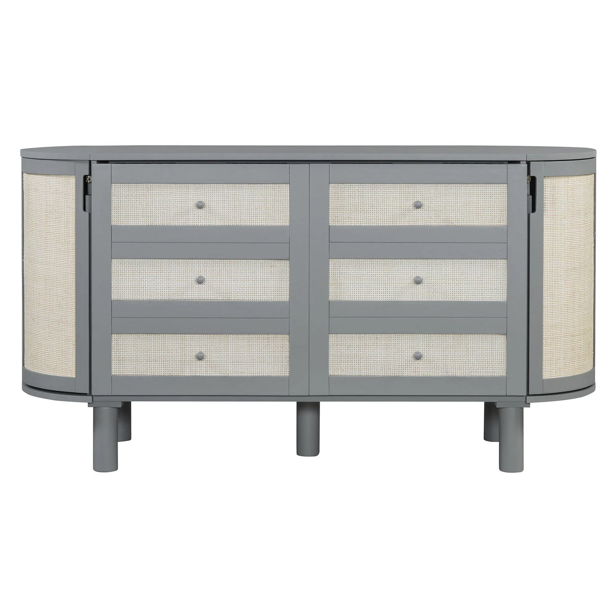 Murphy Bed With Hidden Storage & Modern Woven Design - Furniture Home Direct