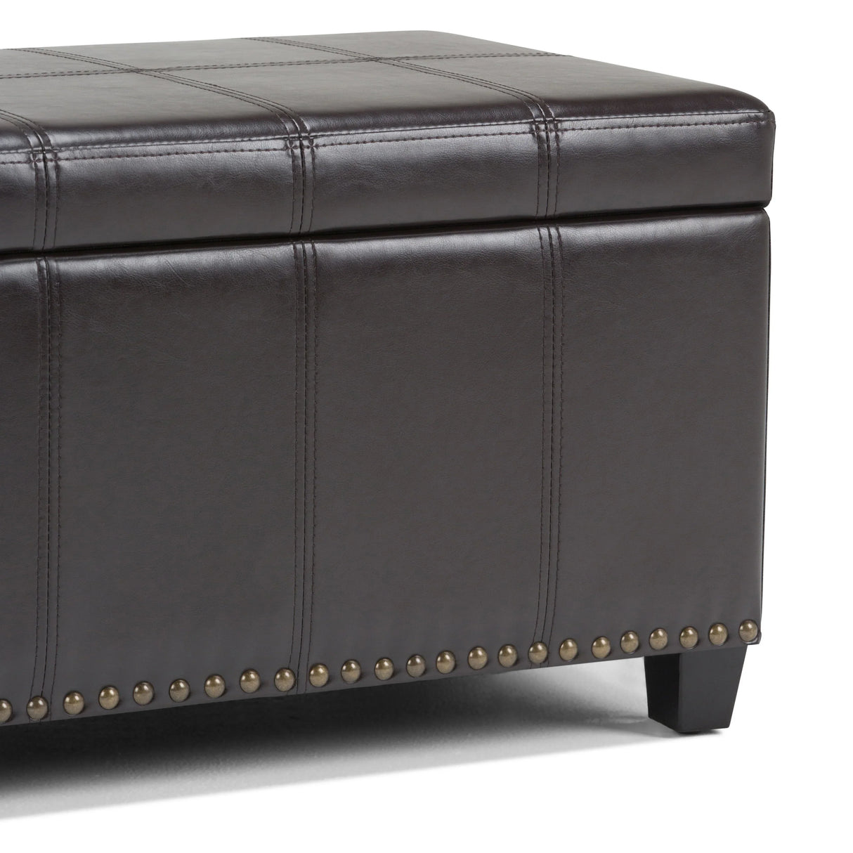 Amelia - Transitional Storage Ottoman Bench - Furniture Home Direct