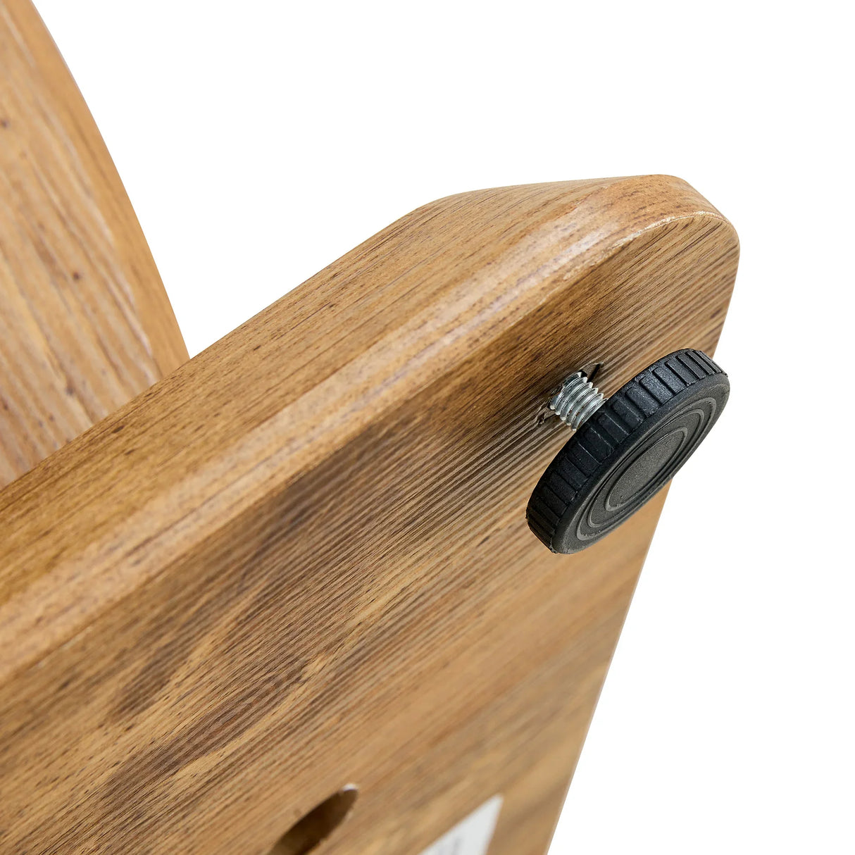 End Table Square Wood Grain With Curved Base Walnut - Furniture Home Direct