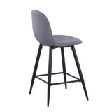 Pebble - Mid Century Casual Comfort Modern Counter Stool (Set of 2) - Furniture Home Direct
