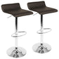 Ale - Contemporary Adjustable Barstool (Set of 2) - Furniture Home Direct