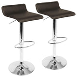 Ale - Contemporary Adjustable Barstool (Set of 2) - Furniture Home Direct