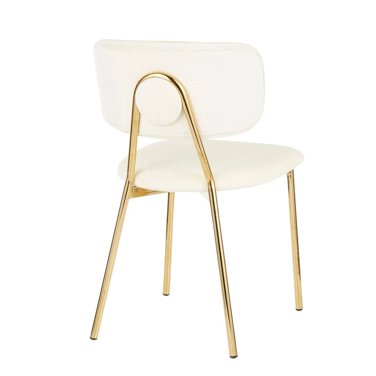 Bouton - Contemporary / Glam Chair (Set of 2) - Furniture Home Direct