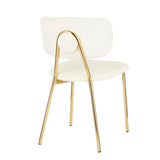 Bouton - Contemporary / Glam Chair (Set of 2) - Furniture Home Direct